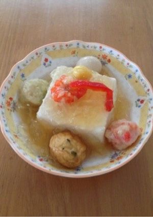 冷やしおでん！冷奴♪-レシピのメイン写真