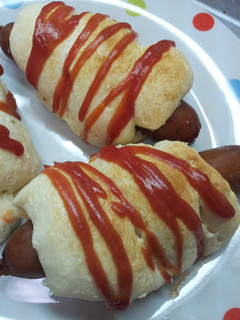 ホットケーキミックスで簡単ウインナーパン-レシピのメイン写真
