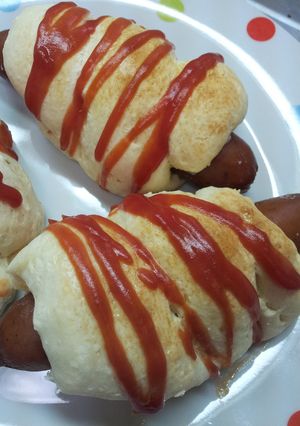ホットケーキミックスで簡単ウインナーパン-レシピのメイン写真