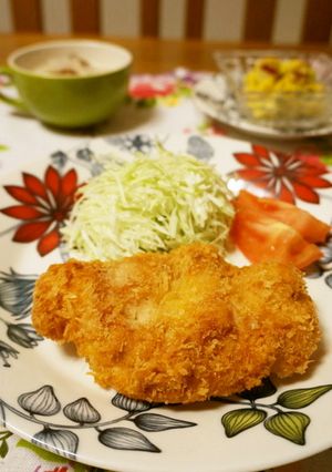 バッター液でサクサク☆チキンカツ-レシピのメイン写真