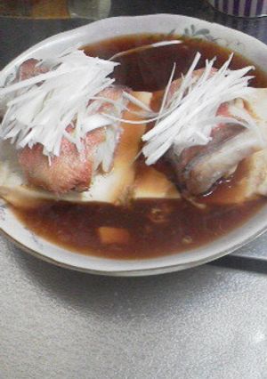 中華料理人直伝 レンジで魚と豆腐の蒸し物-レシピのメイン写真