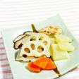 蓮根・大根とカニかまぼこのサッと煮♪