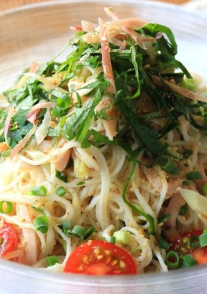 塩こうじごまだれそうめん-レシピのメイン写真