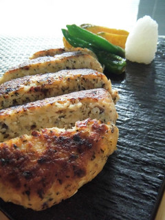ゆかり風味のつくね しし唐と大根おろし-レシピのメイン写真