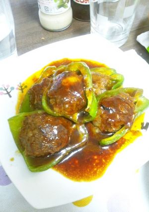 中からとろり♡チーズ入りピーマンの肉詰め-レシピのメイン写真