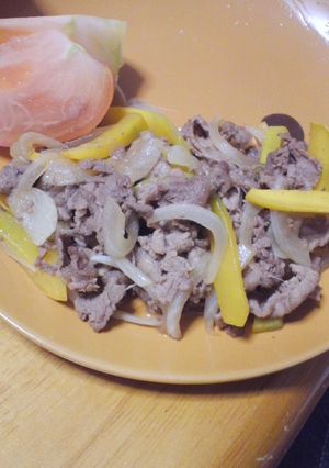 牛肉とコリンキー炒め-レシピのメイン写真