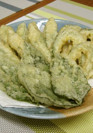 夏野菜の天ぷら３種盛り-レシピのメイン写真