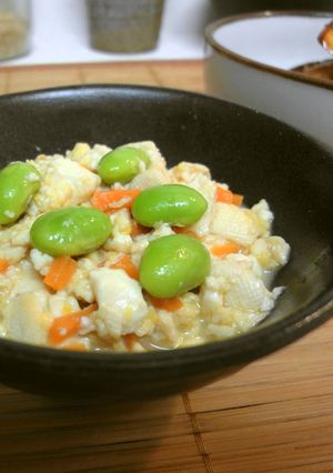 ＊枝豆入り＊炒り豆腐＊-レシピのメイン写真