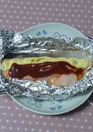 めちゃうま鮭のホイル焼き-レシピのメイン写真