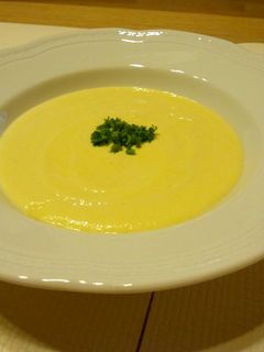 コリンキーと豆腐の冷製スープ-レシピのメイン写真