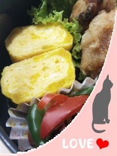 お弁当お野菜卵シリーズ☆かぼちゃ玉子焼き-レシピのメイン写真