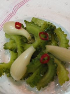 にがくないゴーヤ甘酢漬-レシピのメイン写真