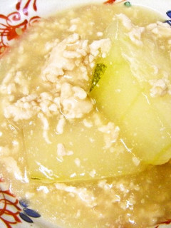冬瓜と鶏ミンチのそぼろ煮-レシピのメイン写真
