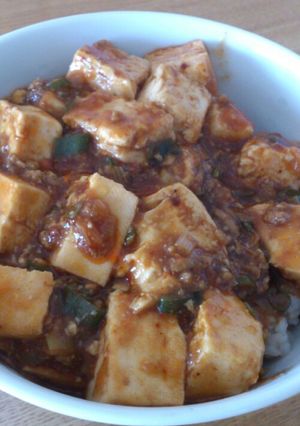 ひとりランチに♪簡単お一人さま麻婆豆腐-レシピのメイン写真