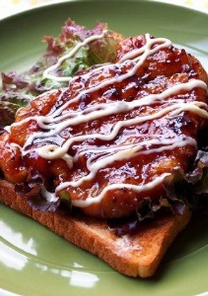 甘辛マスタード照り焼きチキンサンド-レシピのメイン写真