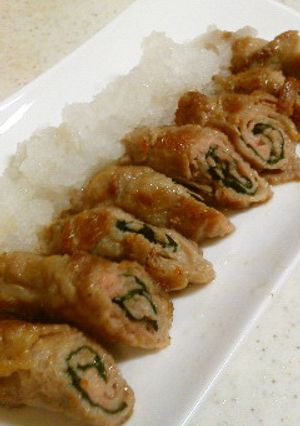 大葉の豚肉巻き・おろし大根添え-レシピのメイン写真