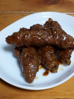 ピリ辛!!!肉巻きゴボウ♪-レシピのメイン写真