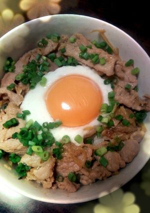 旨豚♥とろろ丼。-レシピのメイン写真