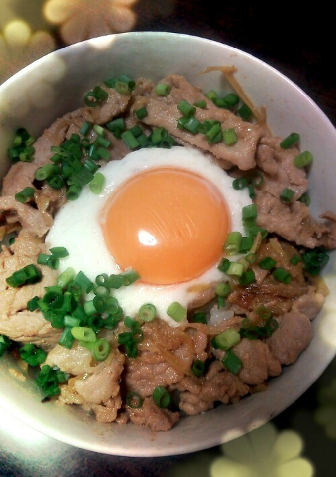 旨豚♥とろろ丼。-レシピのメイン写真