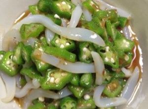 ☆簡単混ぜるだけ☆オクラのイカそうめん☆-レシピのメイン写真