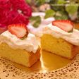チーズケーキパウンド☆簡単カフェケーキ