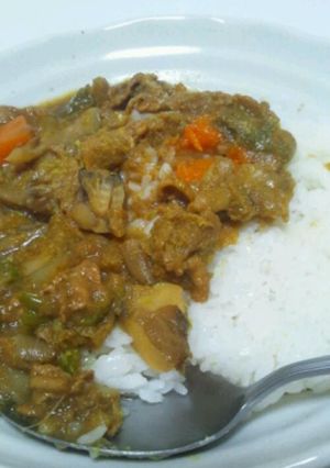 圧力鍋でピーマン入りカレーライス-レシピのメイン写真