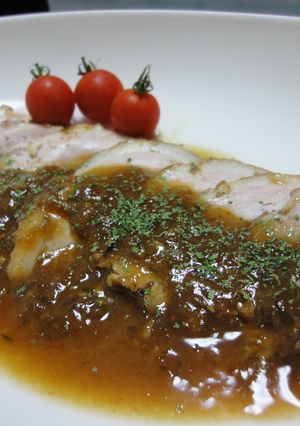 大人の苦味　豚バラのビール煮込み-レシピのメイン写真