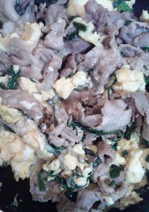 ご飯おかわり！！豚ニラ玉炒め-レシピのメイン写真