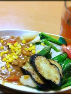夏野菜カレー-レシピのメイン写真