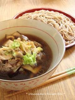 すき焼き風せいろそば-レシピのメイン写真