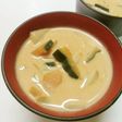 かぼちゃ✿豆乳味噌汁