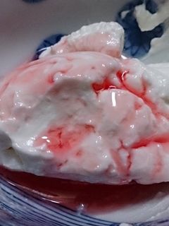 デザートの水切りヨーグルト-レシピのメイン写真