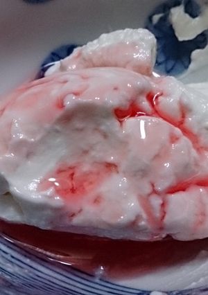 デザートの水切りヨーグルト-レシピのメイン写真
