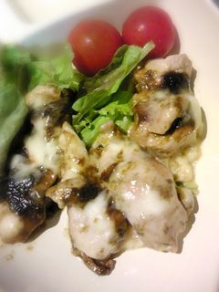 海苔の佃煮&チーズ焼きチキン-レシピのメイン写真