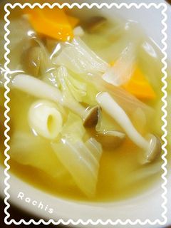 野菜とマカロニのスープ♡-レシピのメイン写真