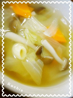 野菜とマカロニのスープ♡-レシピのメイン写真