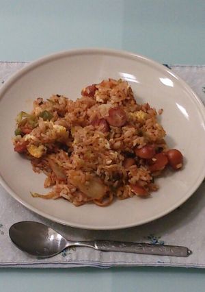 子供も食べられる★キムチ炒飯-レシピのメイン写真