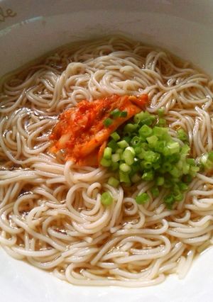 ピリ辛!!冷麺風サッパリそうめん☆-レシピのメイン写真