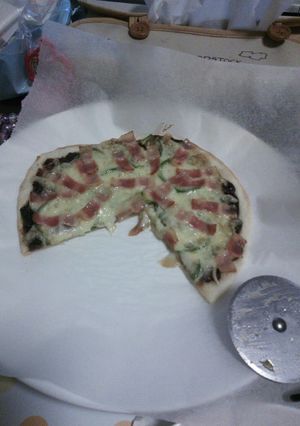 海苔の佃煮ピザ☆-レシピのメイン写真