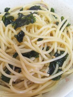 韓国海苔deごま風味パスタ☆ランチ☆-レシピのメイン写真