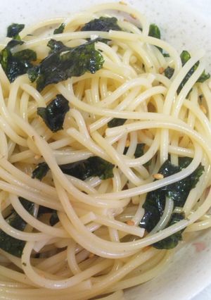 韓国海苔deごま風味パスタ☆ランチ☆-レシピのメイン写真