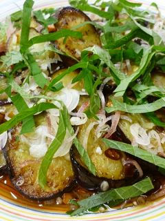 超~簡単!焼き茄子のマリネ♪-レシピのメイン写真