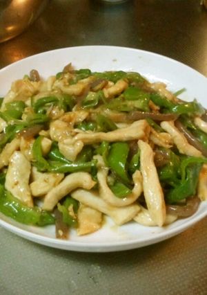 ピーマンと鶏肉ヘルシー炒め-レシピのメイン写真