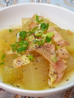 冬瓜とベーコンのカレー煮-レシピのメイン写真