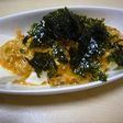 濃厚!キムチ納豆のせ豆腐