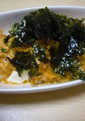 濃厚！キムチ納豆のせ豆腐-レシピのメイン写真