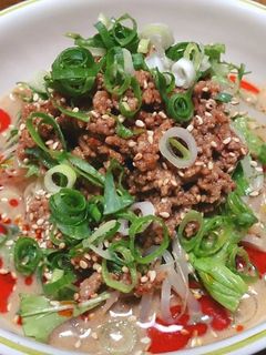 冷やし豆乳担々麺-レシピのメイン写真