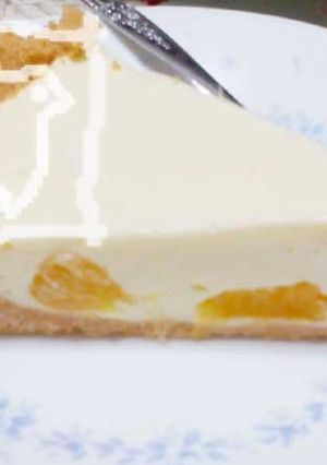 夏みかん入りレアチーズケーキ-レシピのメイン写真