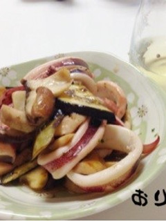 調味料2つだけ‼イカの炒め物‼-レシピのメイン写真