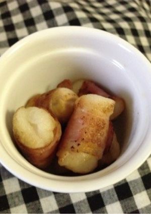 お麩のベーコン巻き♡お弁当やおつまみに♡-レシピのメイン写真